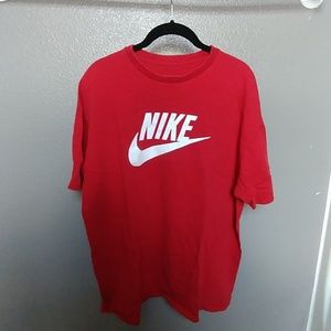Red Nike Tee
